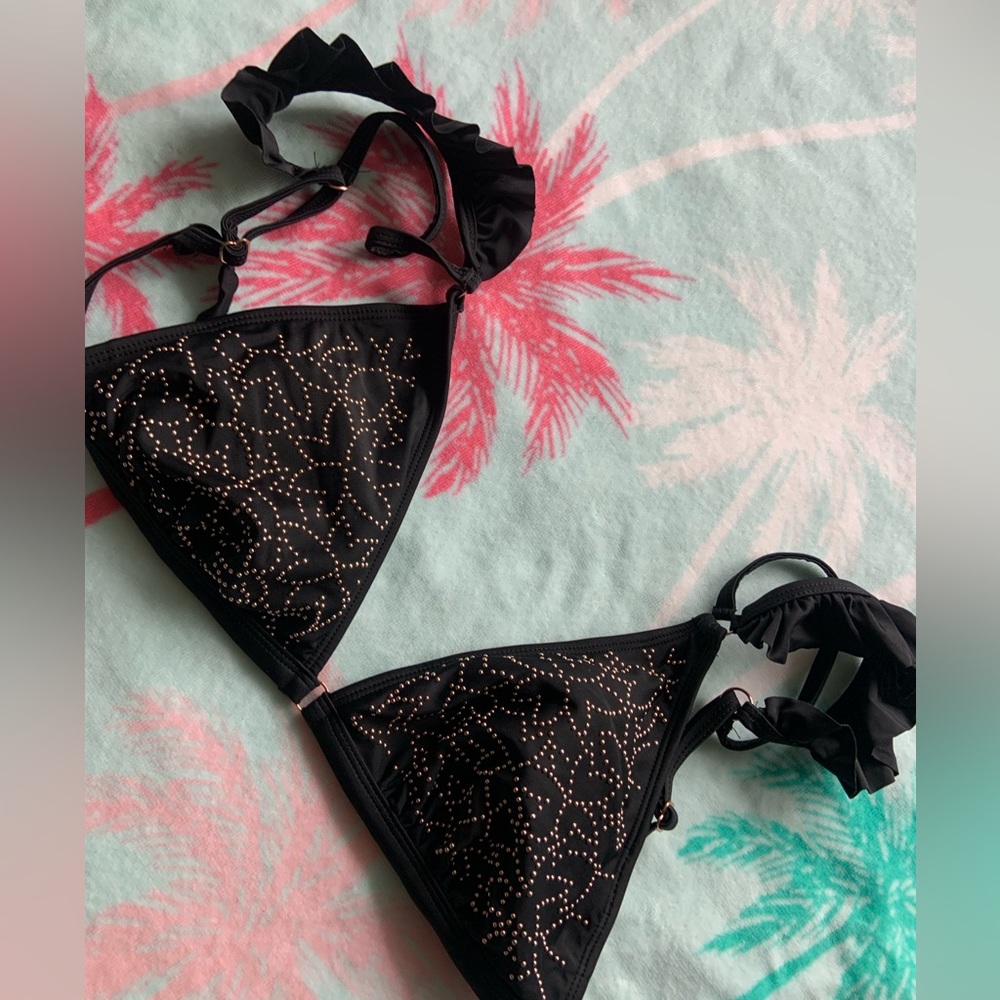 NEW studded bikini top